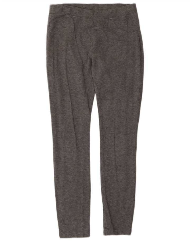 BENETTON Dame Leggings UK 12 Medium Grå