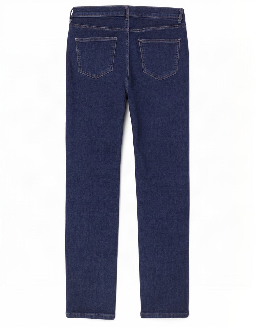 Marks & Spencer Dame Straight Jeans UK 14 Medium W30 L29 Marineblå Bomuld