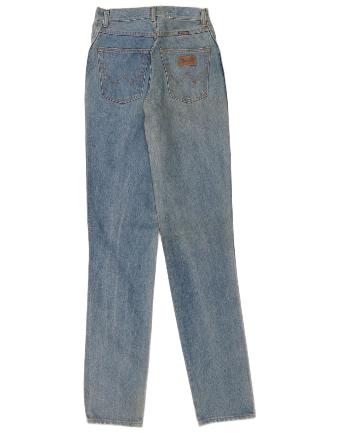 Wrangler Dame Slim Jeans W28 L36 Blå Bomuld