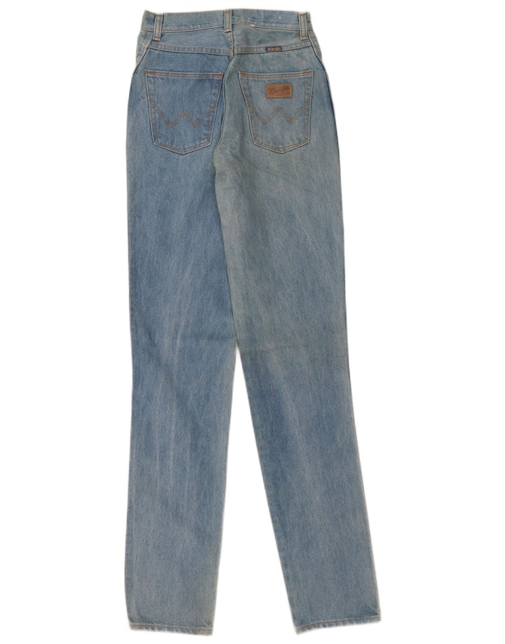 Wrangler Dame Slim Jeans W28 L36 Blå Bomuld