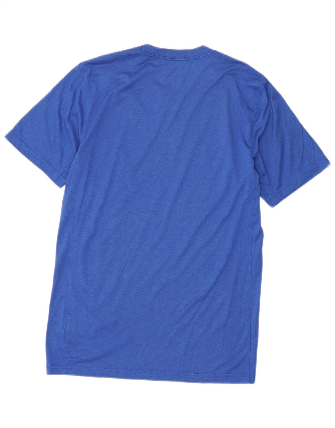 Nike herre Dri Fit T-shirt top lille blå polyester