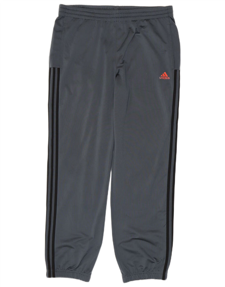 ADIDAS Træningsdragt til mænd Joggers UK 44/46 Large Grey Polyester