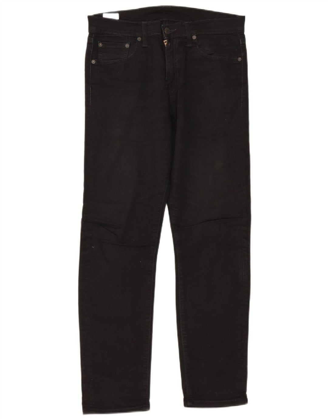 Levi's Herre 508 Regular Tapered Jeans W30 L30 Sort Bomuld