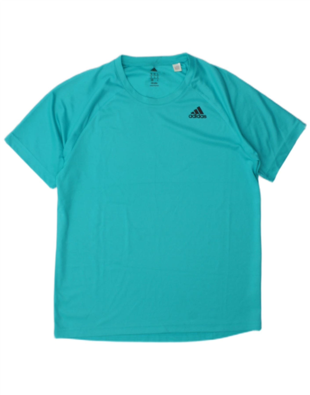 Adidas Herre Climalite T-Shirt Top Medium Turkis