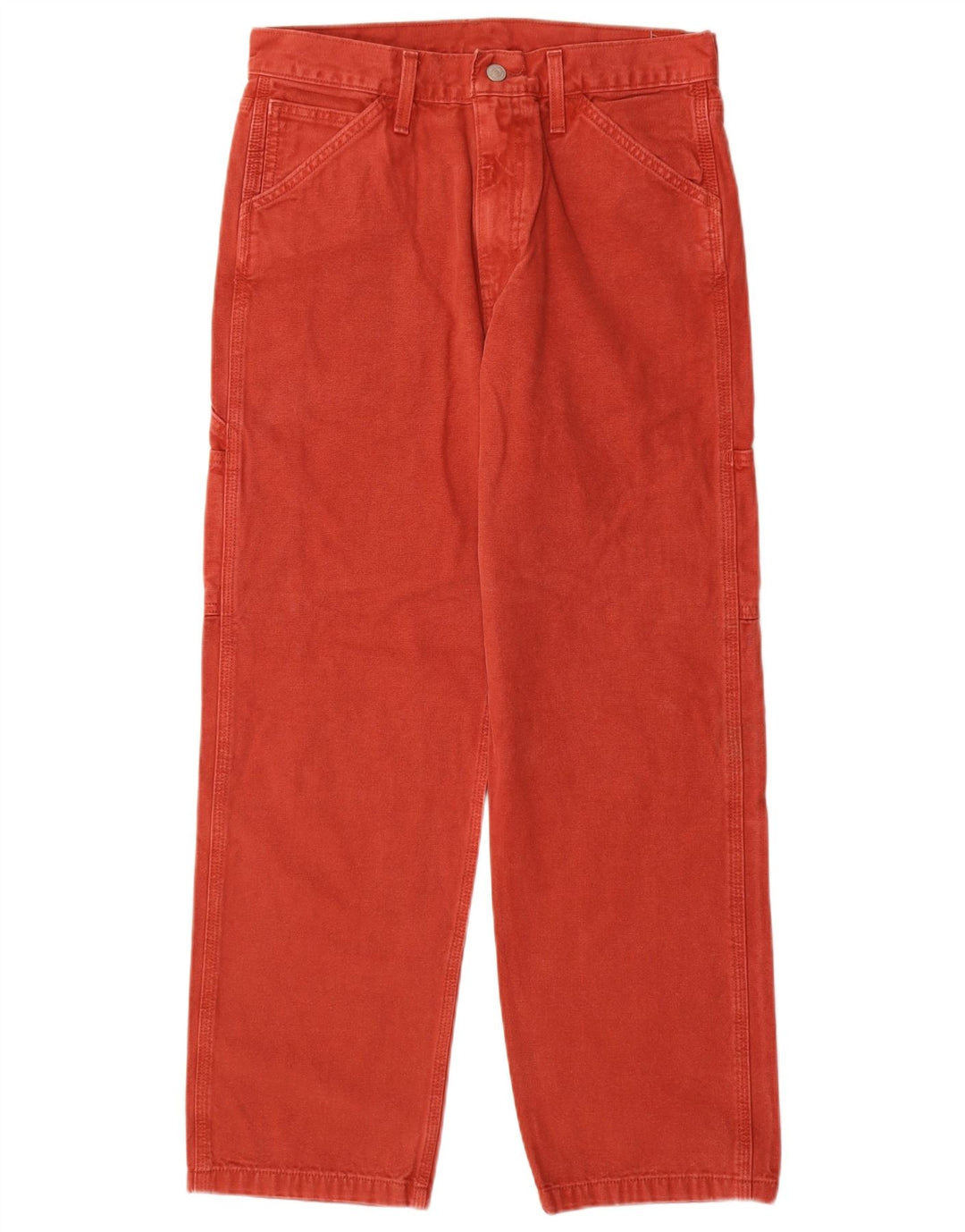 Levi's Herre Cargo Straight Jeans W30 L30 Rød Bomuld