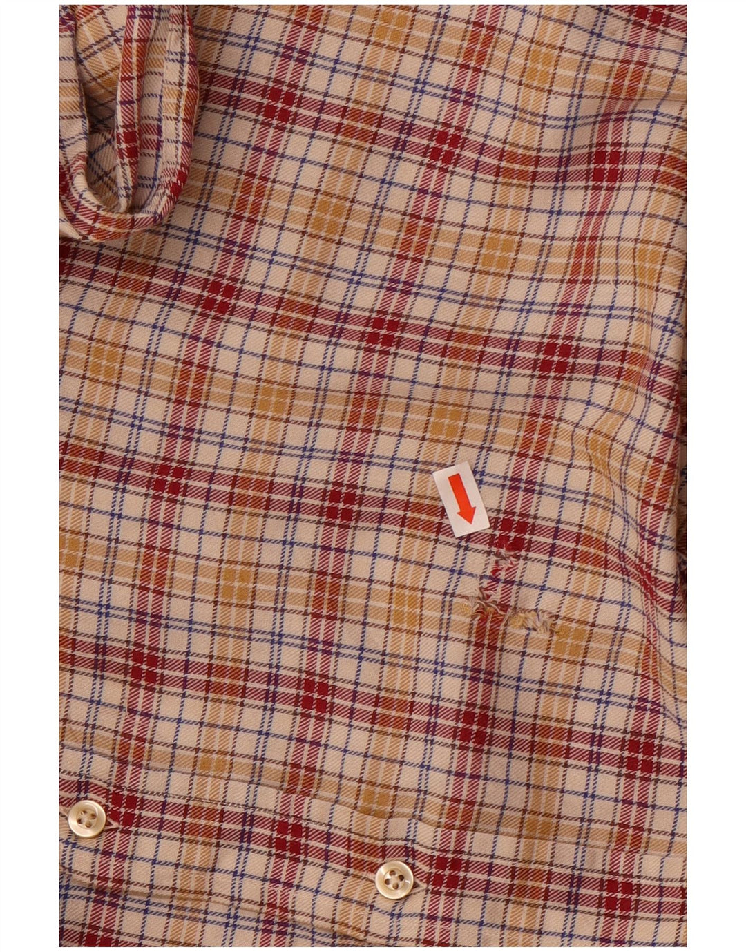 Avirex Herre Flanelskjorte Medium Flerfarvet Ternet