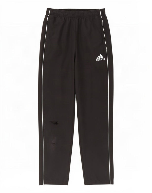 Adidas Drenge Træningsdragt Bukser 13-14 År Sort Polyester