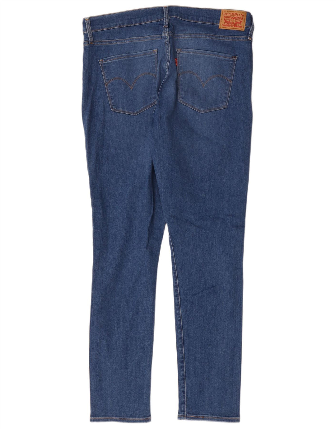 Levi's Slim Jeans til kvinder W32 L30 blå bomuld
