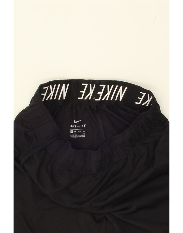 NIKE Womens Sport Shorts UK 4 XS  Black Polyester Vintage Nike and Second-Hand Nike from Messina Hembry 