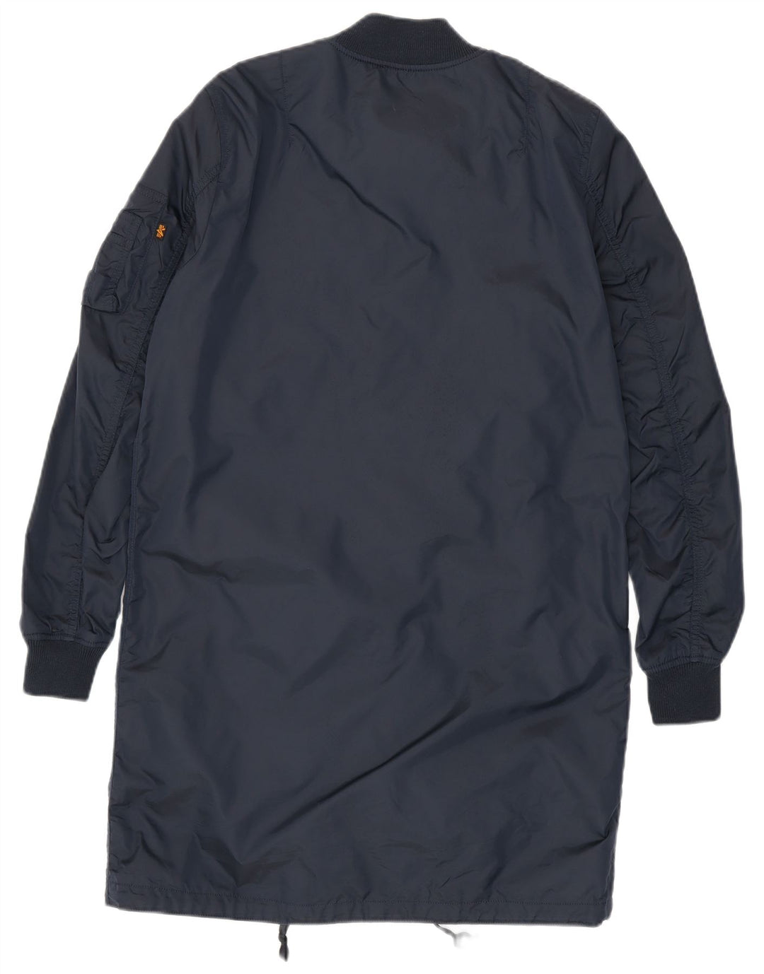Alpha Industries Overfrakke til mænd UK 38 Medium Navy Blue Nylon