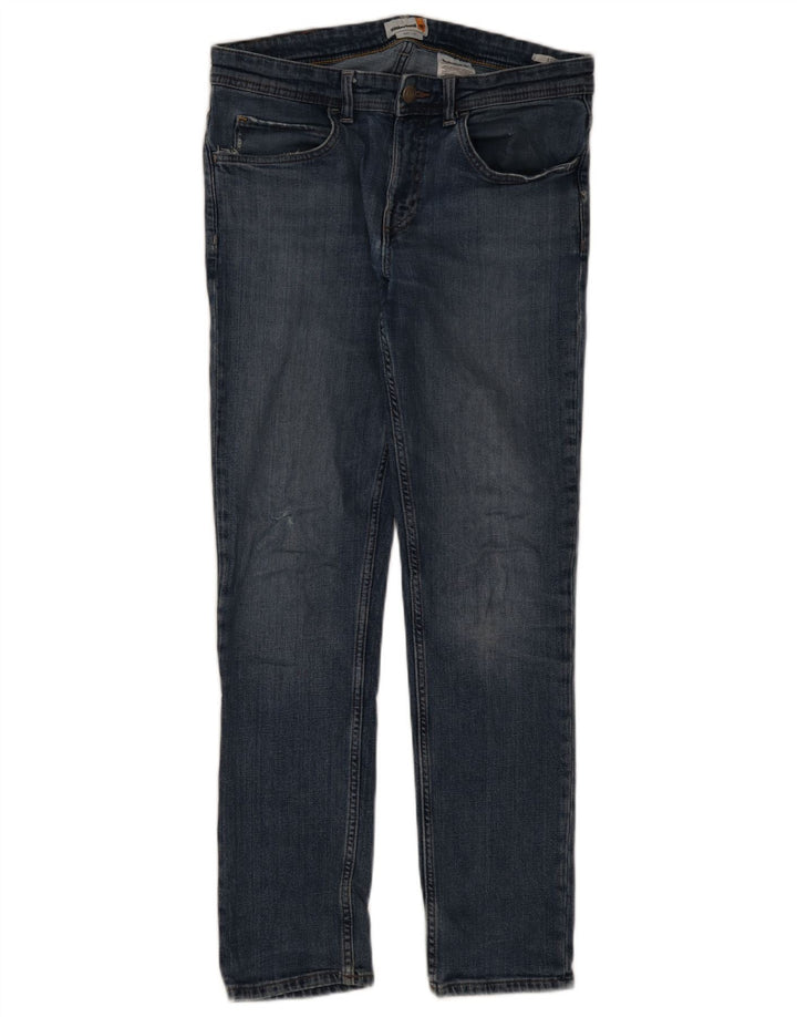 Timberland Mens Slim Jeans W32 L32 Blå Bomuld