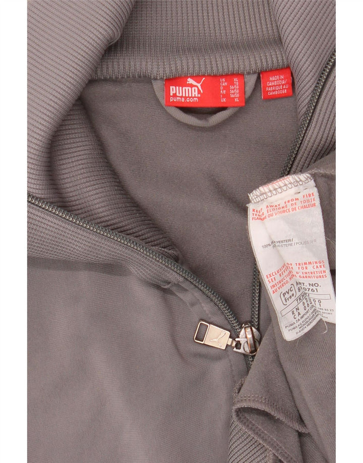 PUMA Træningsdragt til mænd Topjakke XL Grå Colourblock Polyester