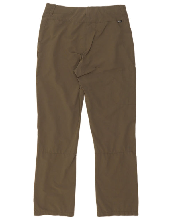 Rohan Dame Vandre Casual Bukser UK 10 Small W30 L29 Khaki Polyamid