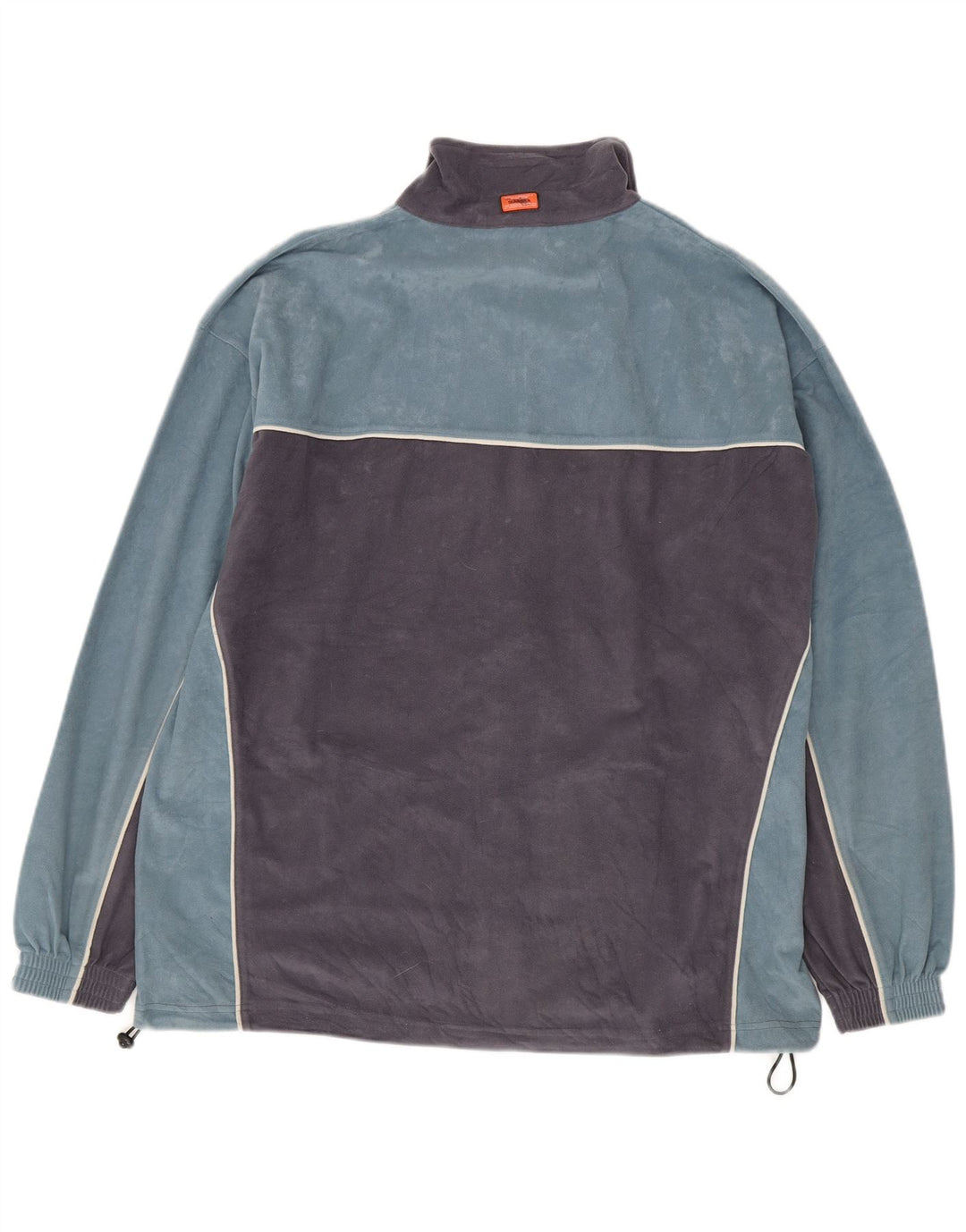 Diadora Herre Fleecejakke UK 42 XL Blå Colourblock Polyester