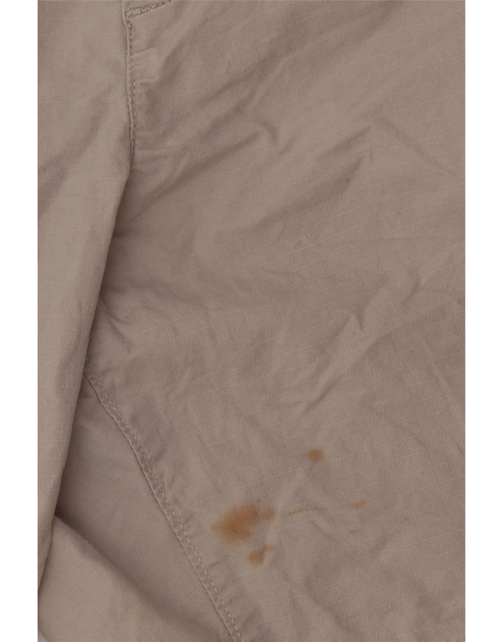 EDDIE BAUER Dame Cargo Shorts US 16 2XL W38 Grå Bomuld