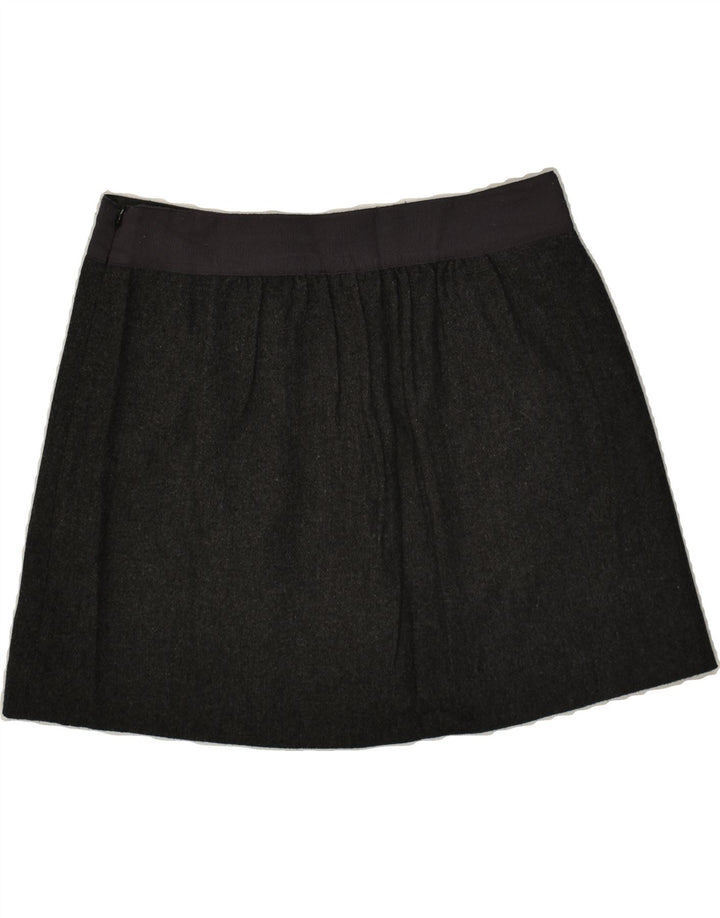 J. CREW Womens Mini Skirt US 8 Medium W32 Grey | Vintage J. Crew | Thrift | Second-Hand J. Crew | Used Clothing | Messina Hembry 