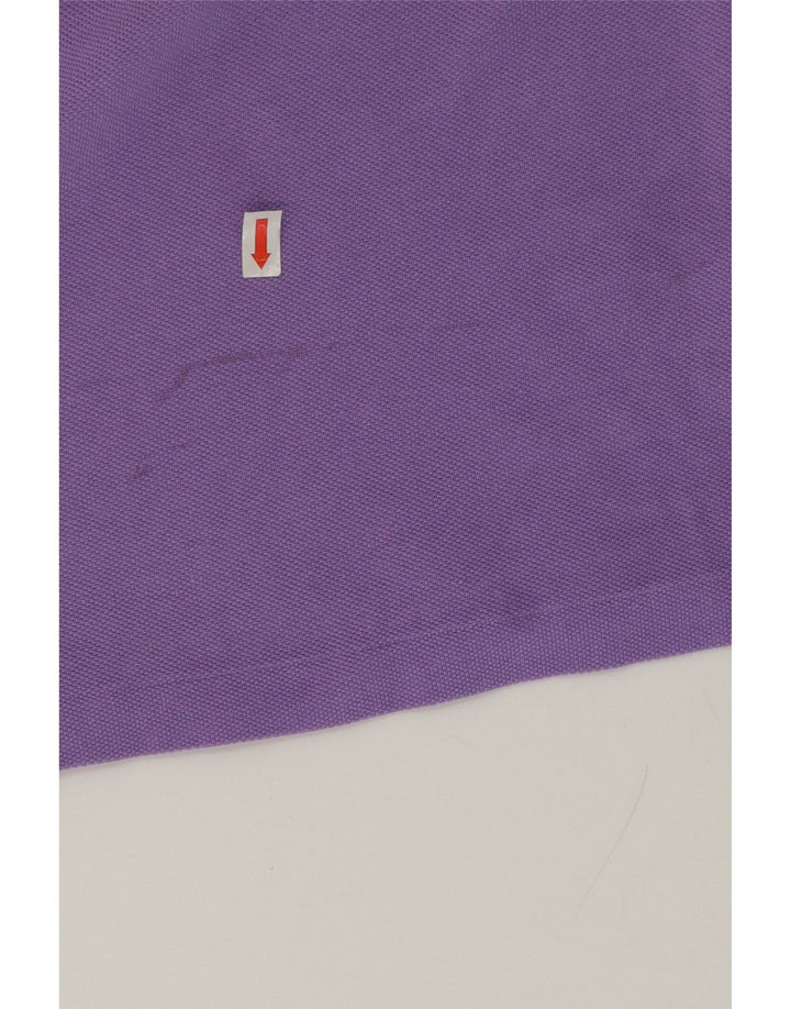 Lacoste herre poloskjorte str. 5 Large Lilla bomuld