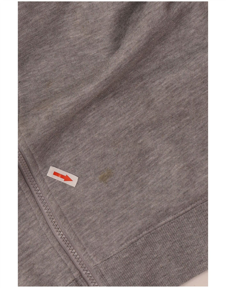 Fila Womens Loose Fit træningsdragt Topjakke UK 14 Medium Grey Polyester