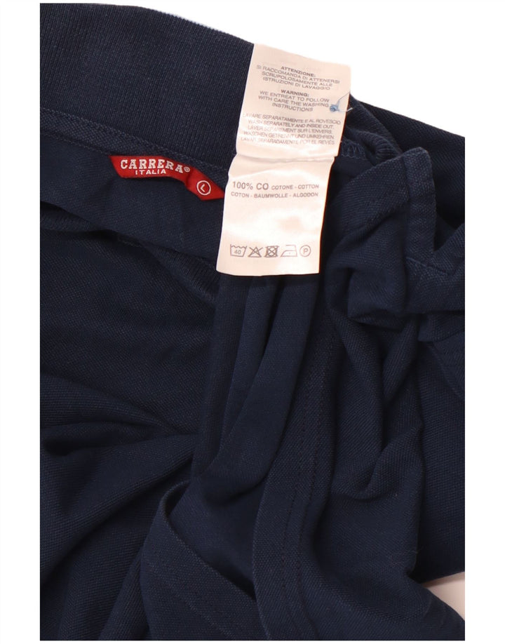 CARRERA Poloshirt til mænd Stor marineblå bomuld