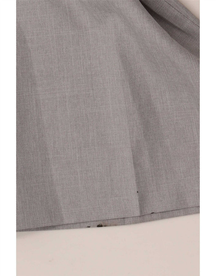 Marks & Spencer Straight Suit Bukser til mænd W42 L29 Grå polyester