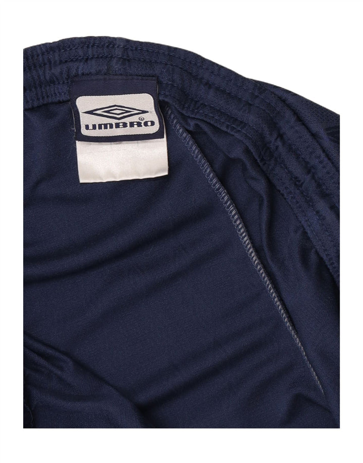 Umbro Herre Graphic Sports Shorts XL Navy Blue Polyester