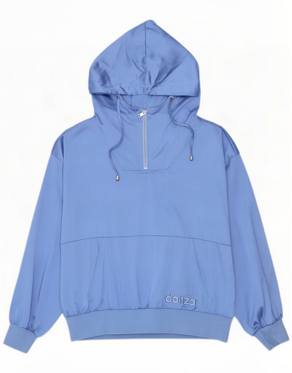 danza Dame Oversized Pullover Træningsdragt Topjakke UK 14 Medium Blue