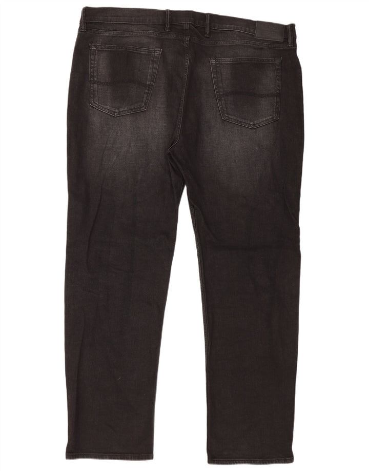 Marks & Spencer Straight Jeans til mænd W44 L31 Sort bomuld