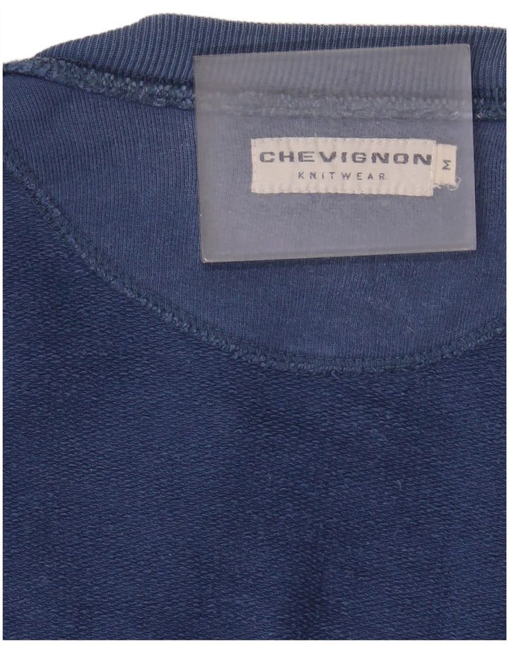 Chevignon Herre Graphic Regular Fit Sweatshirt Jumper Medium Blue