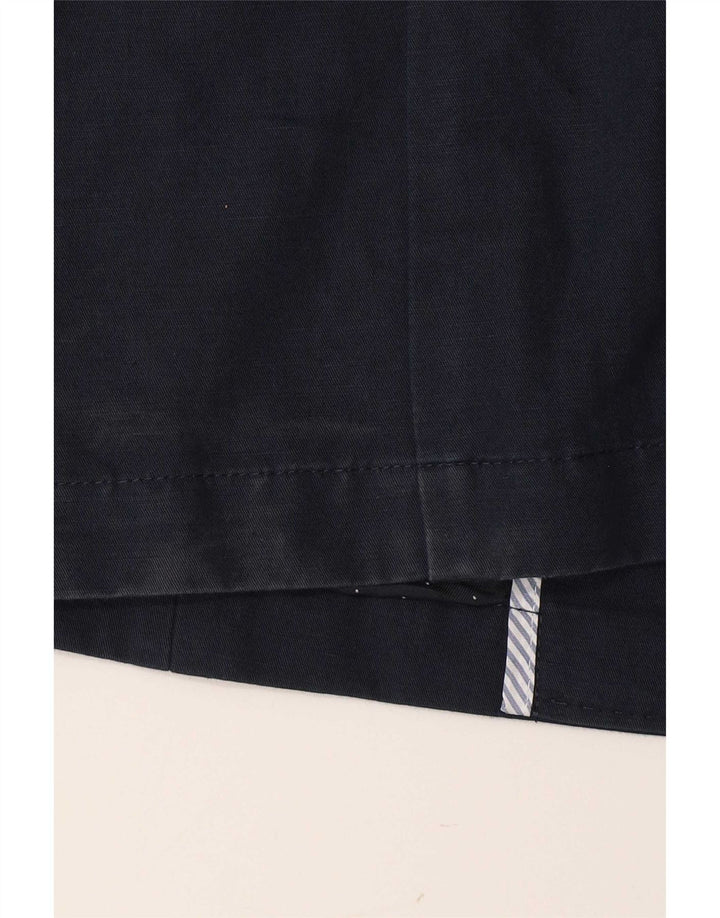 Crew Clothing Dame 2-knaps blazerjakke UK 10 Small Navy Blue Linen