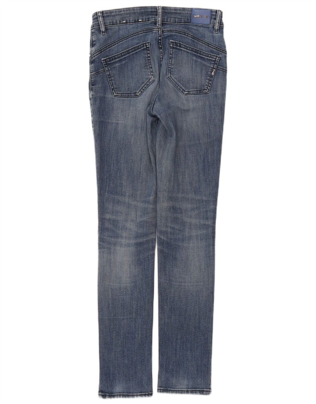 Gas Dame Slim Jeans W26 L30 Blå Bomuld
