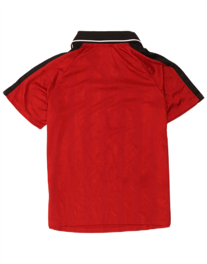 Fila Herre Grafisk Polo Shirt 2XS Rød Colourblock Polyester