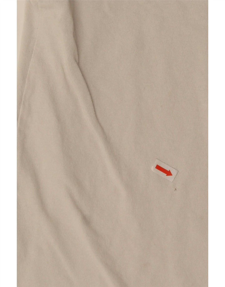 Tommy Hilfiger Herre grafisk T-shirt Top Medium Beige Bomuld