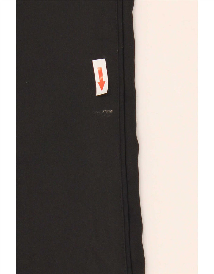 Nike Dame Dri Fit træningsdragt Bukser UK 6 XS Sort Polyester