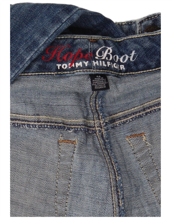 TOMMY HILFIGER Dame Bootcut Jeans US 4 Small W30 L32 Blue
