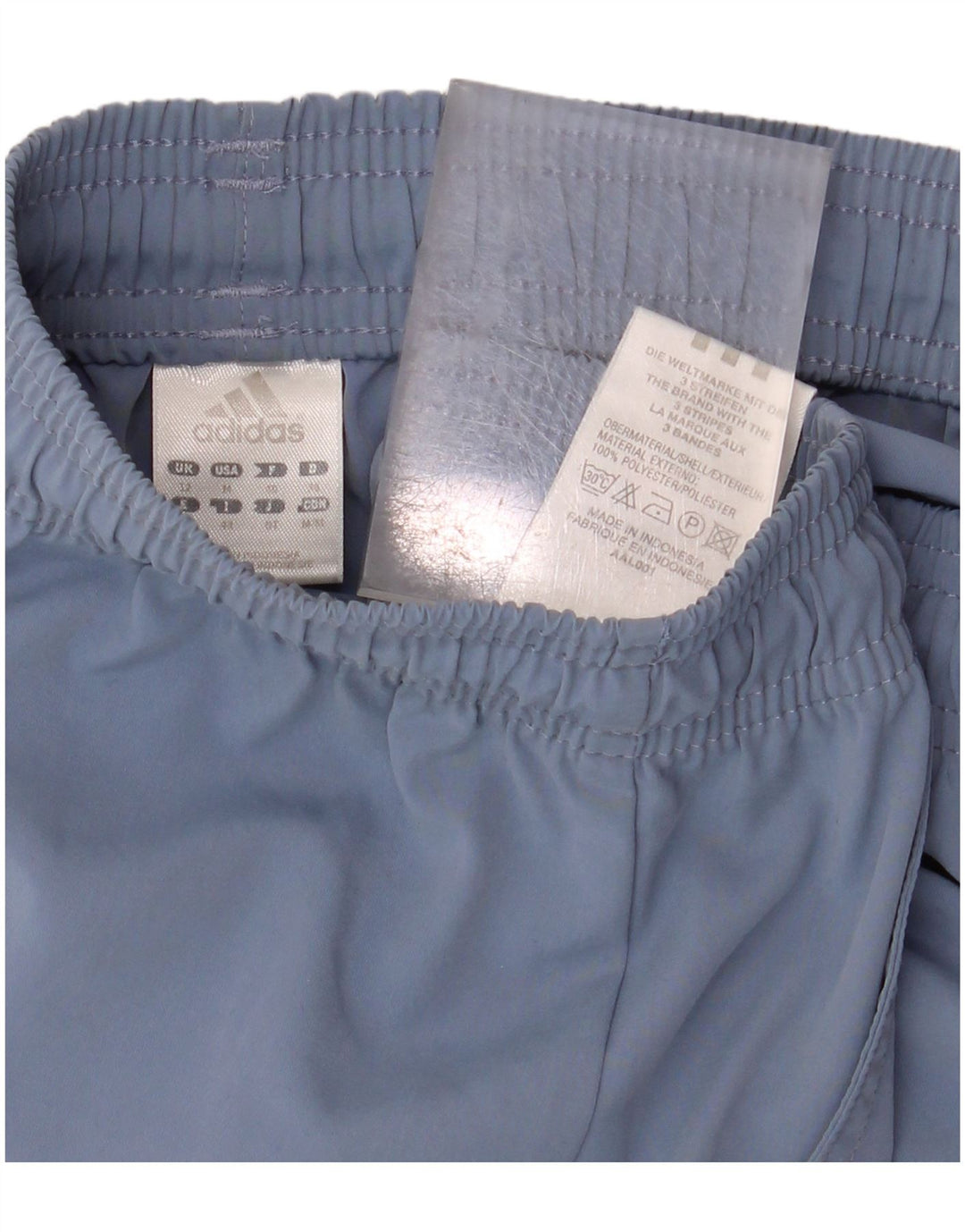 Adidas Sportsshorts til kvinder UK 12 Medium Blue Polyester