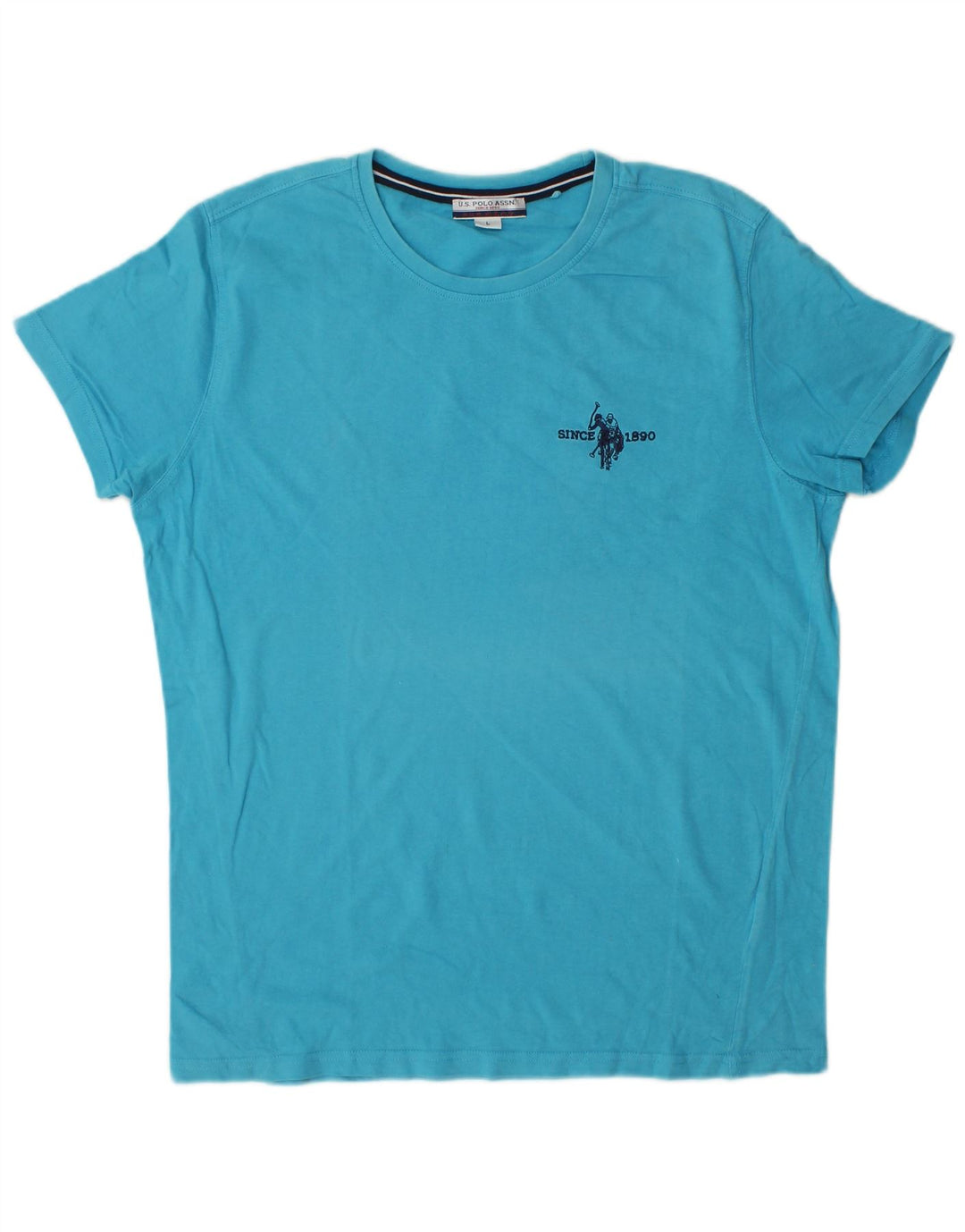 U.S. Polo Assn. Herre T-Shirt Top Stor Blå