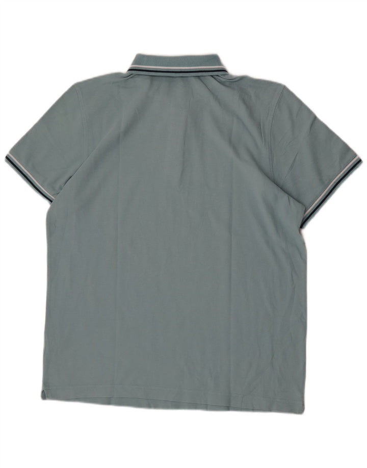 Lotto Herre Polo Shirt Stor Blå Bomuld