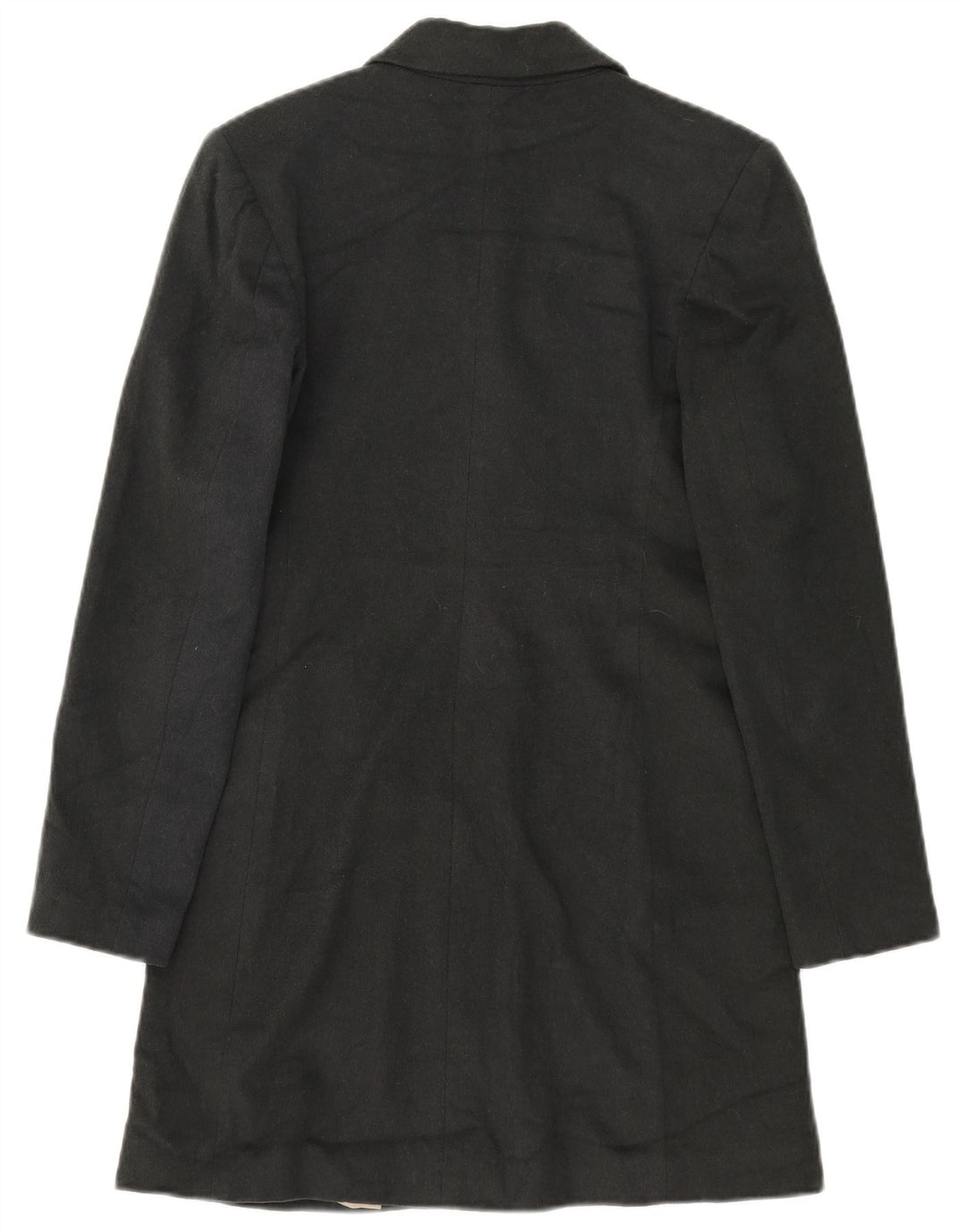 Jigsaw Dame Overfrakke UK 8 Lille Grå Uld