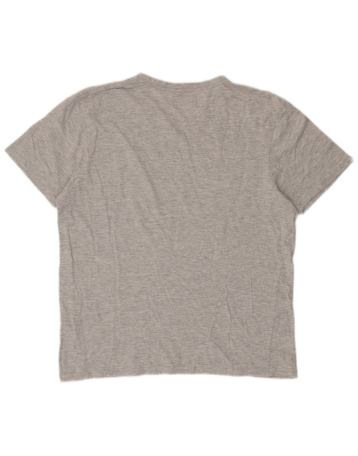 Saltrock Herre T-Shirt Top Medium Grå Bomuld