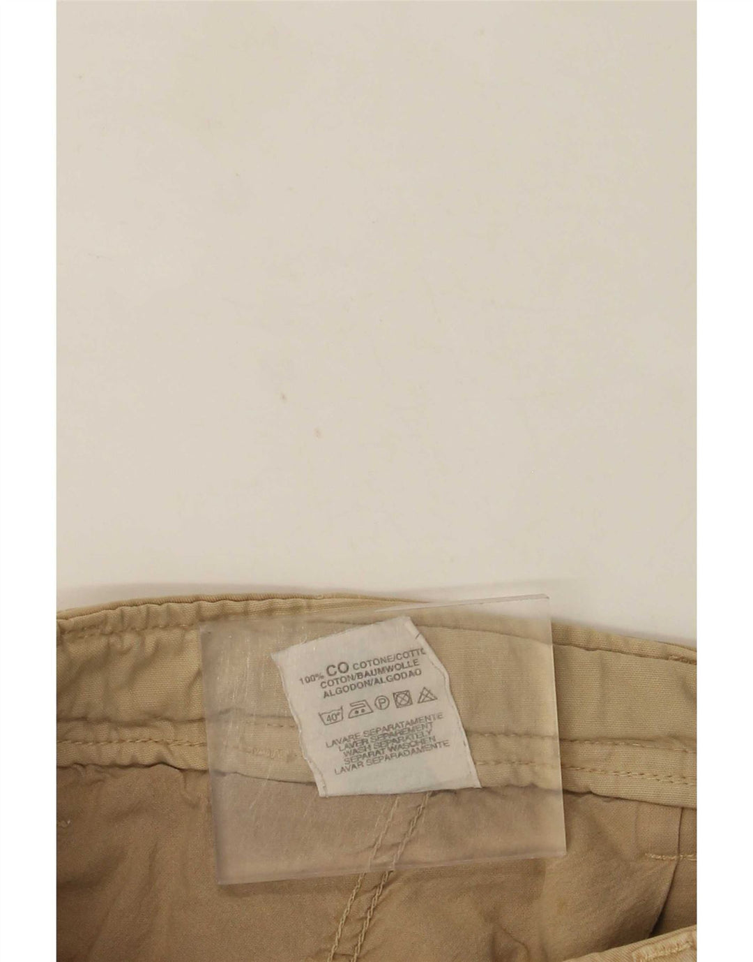 Carrera Herre Cargo Shorts W36 Stor Beige Bomuld