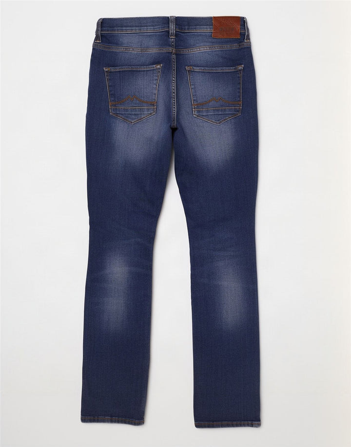 Mustang Herre Vegas Slim Jeans W30 L32 Blå Bomuld