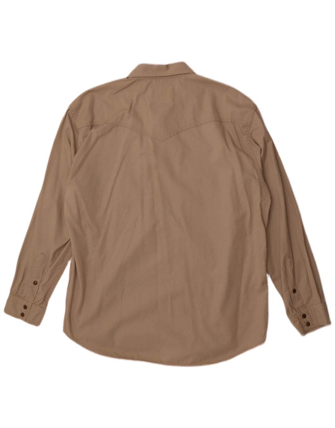 Wrangler herreskjorte 2XL beige bomuld