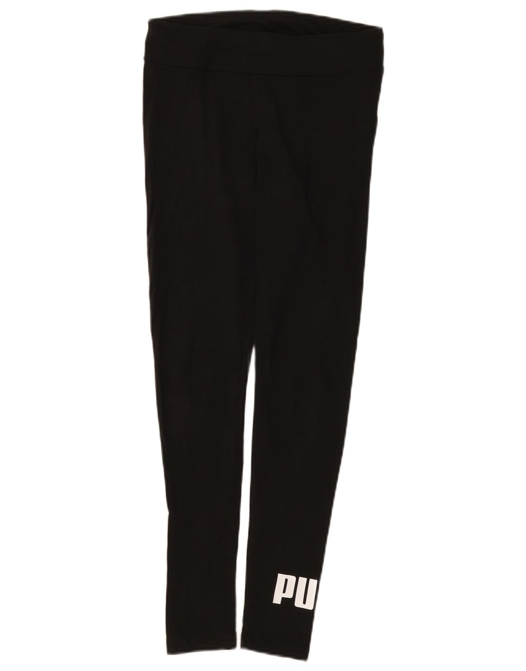 Puma Grafiske Leggings til kvinder UK 8 Small Black Bomuld