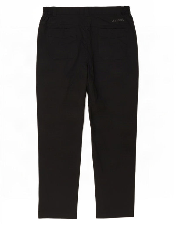 Mountain Warehouse Womens Straight Chino Trousers UK 16 Large W34 L29 Black