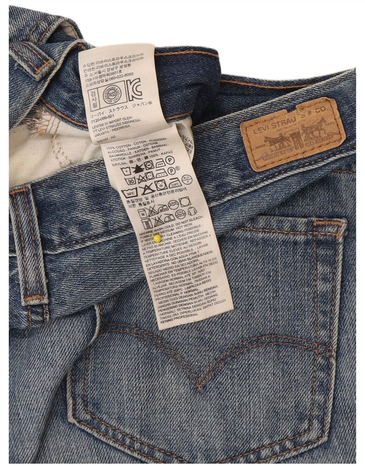 Levi's denimshorts til kvinder W25 XS blå bomuld