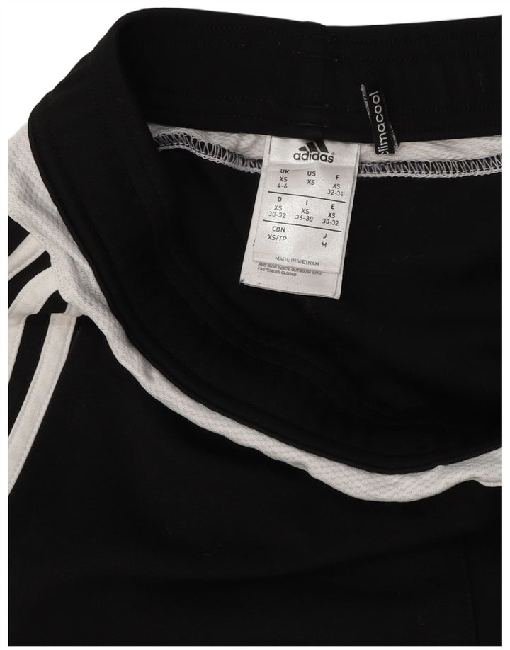 ADIDAS Climacool Leggings til kvinder UK 4/6 XS sort polyester