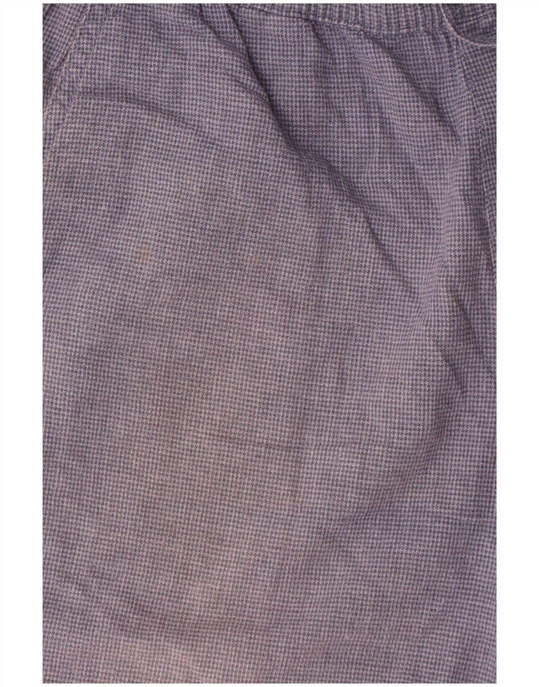 Abercrombie & Fitch Chino-shorts til kvinder Medium W32 Marineblå Houndstooth