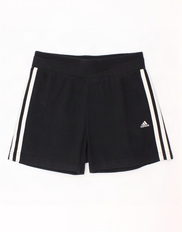 Adidas pigesportsshorts 15-16 år Sort bomuld