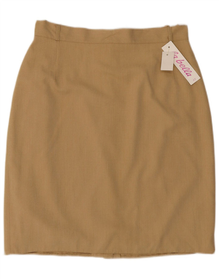 La Belle lige nederdel til kvinder IT 42 Medium W30 Beige Polyester