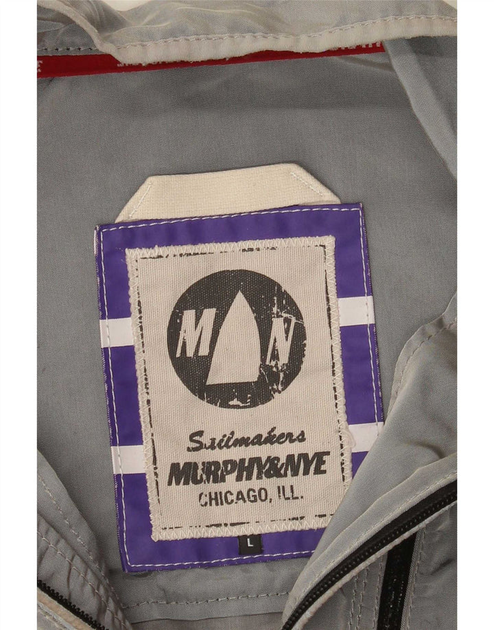 Murphy & Nye Herre Utility Jacket UK 40 Large Grey Colourblock